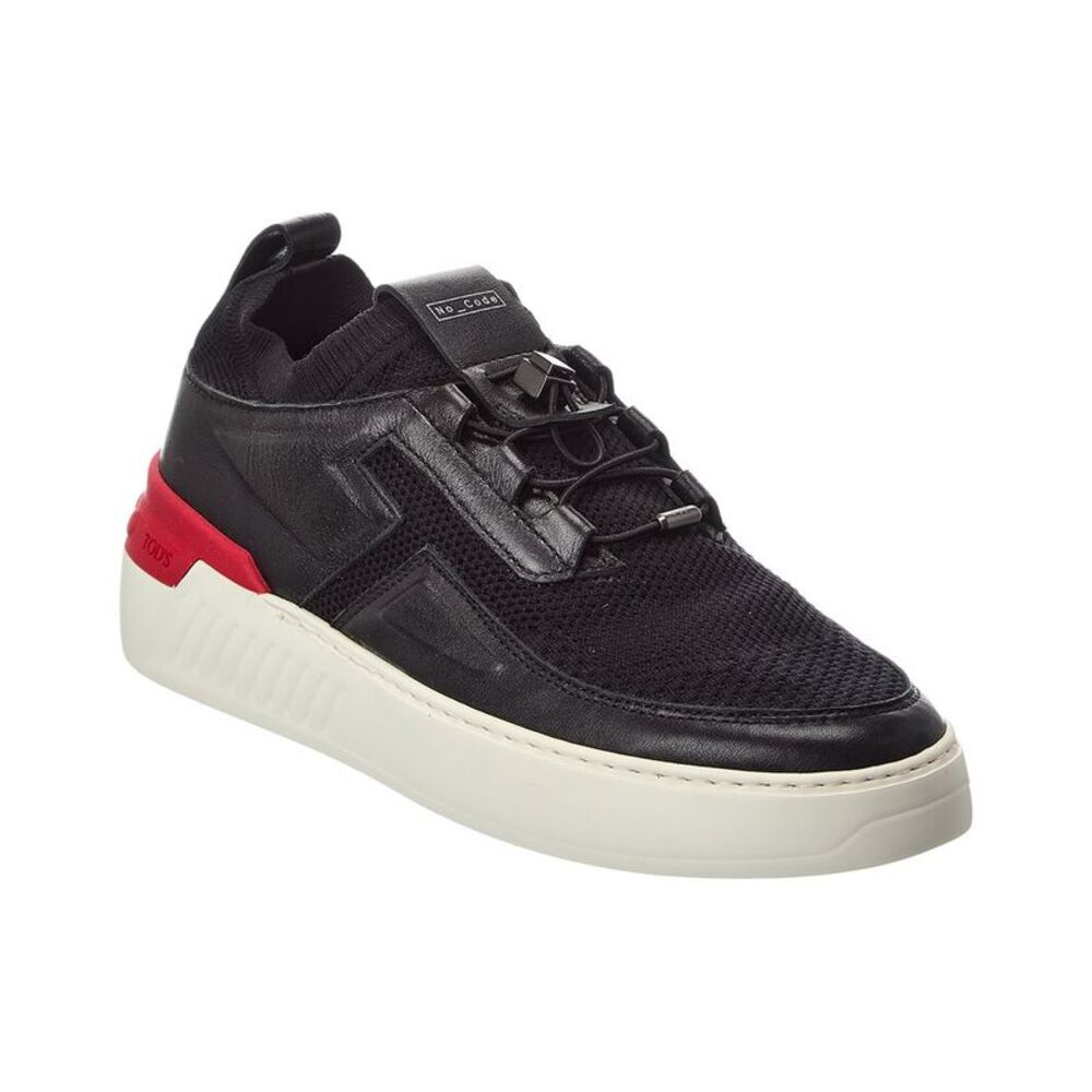 Tod’S Sportivo Leather Sneaker, Black